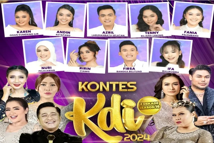 Sembilan Kontestan Siap...