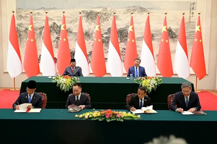Prabowo dan Xi Jinping...