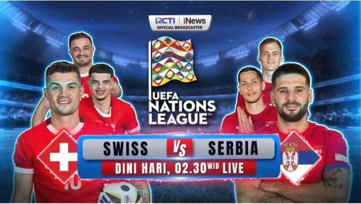 Swiss vs Serbia di UEFA...