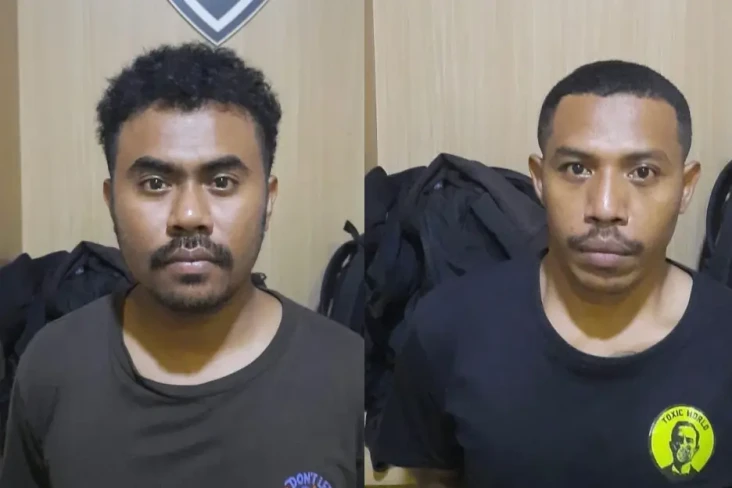 Penampakan Duo Tersangka...