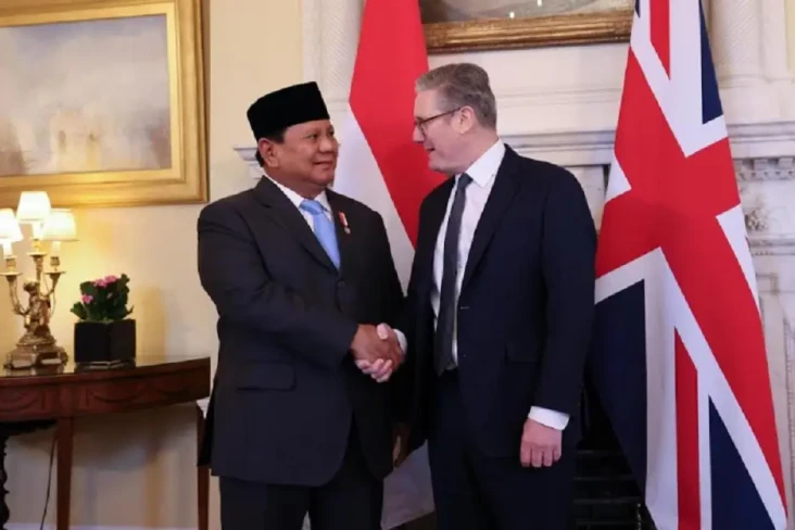 Prabowo dan PM Inggris...