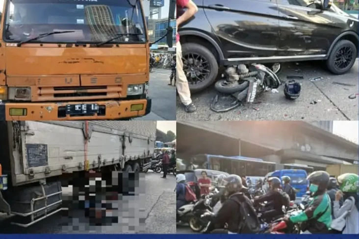 Truk Tronton Tabrak...