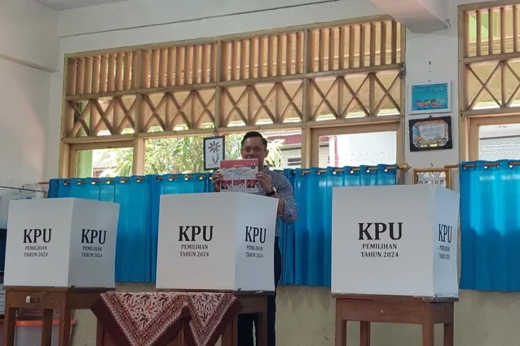 Usai Nyoblos di TPS...