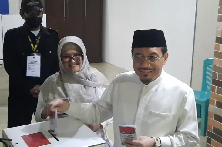 Nyoblos di Bogor, Suswono...