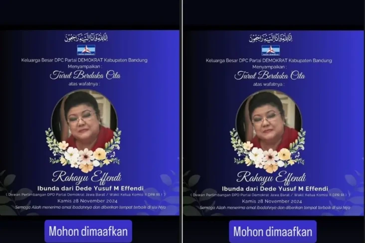 Rahayu Effendi Ibunda...