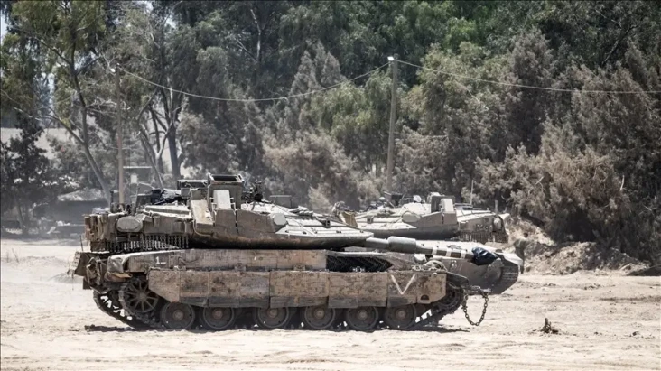 4 Tank Israel Memasuki...