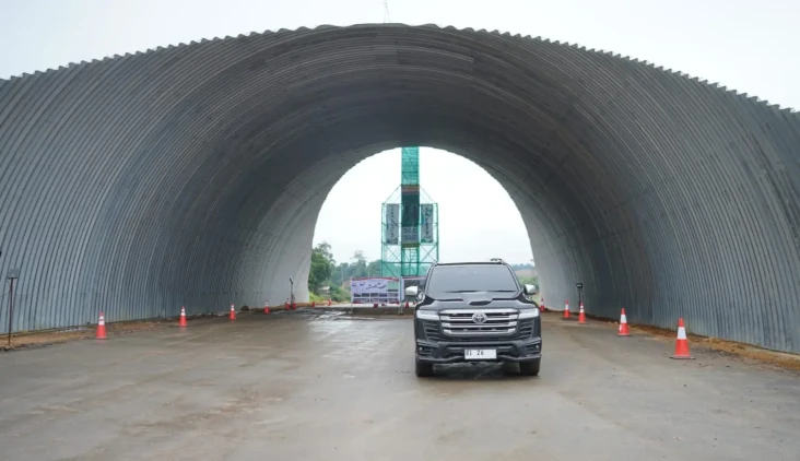 Tol IKN Dilengkapi Terowongan...