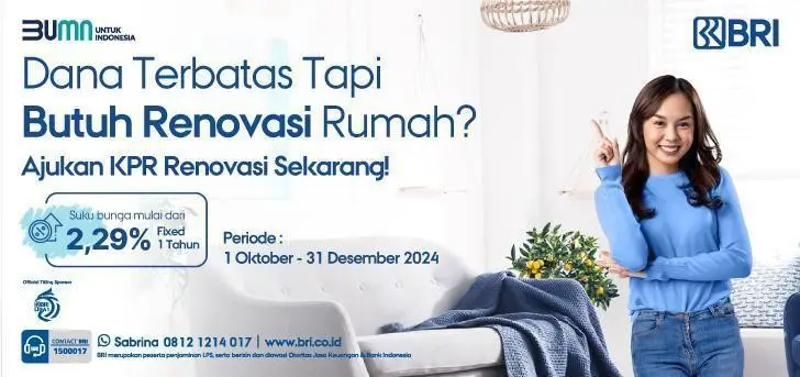 Manfaatkan KPR BRI untuk...
