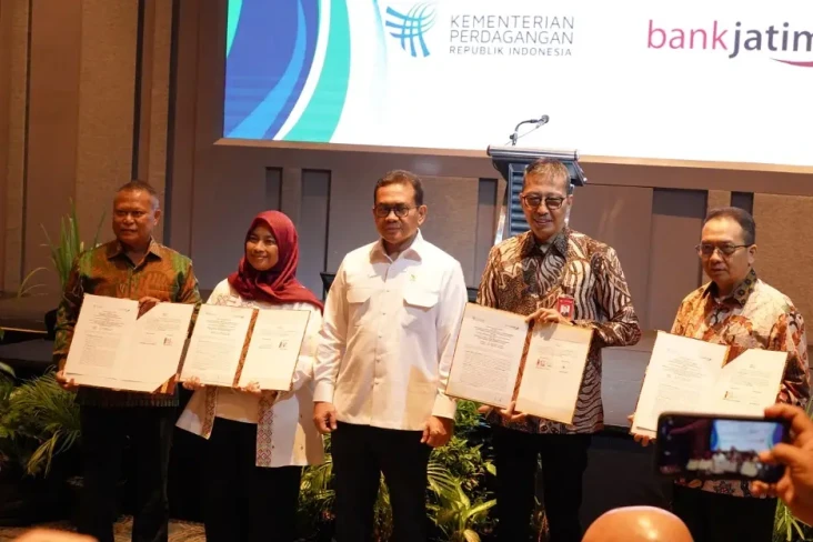 Bank Jatim dan Kemendag...