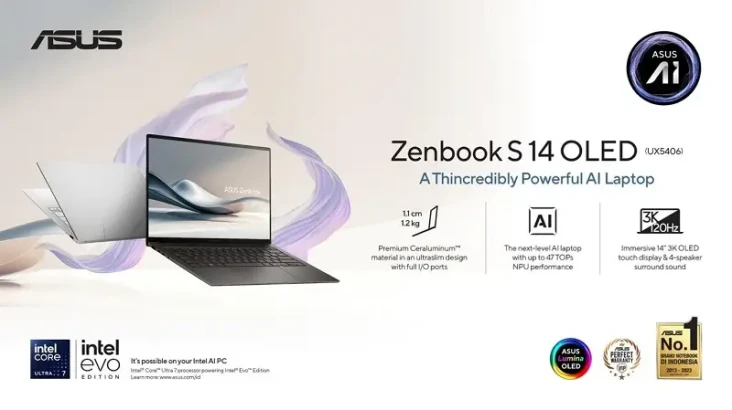 ASUS Zenbook S 14 OLED...