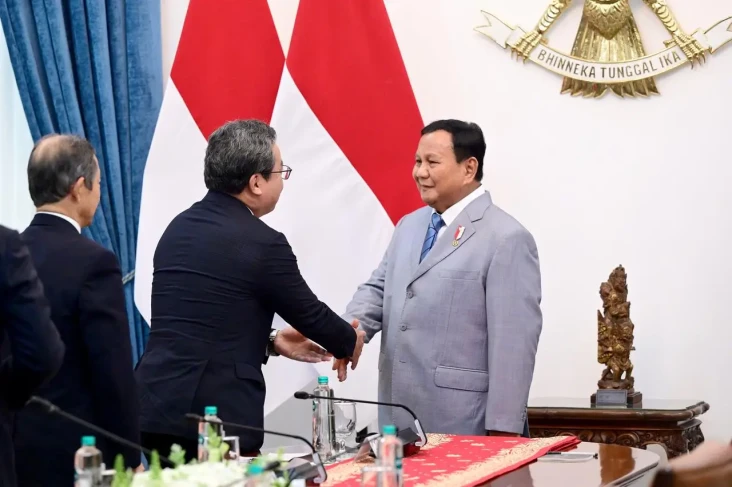 Prabowo Bertemu Delegasi...