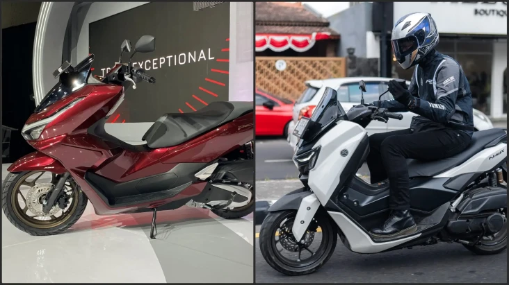Honda PCX 160 vs Yamaha...