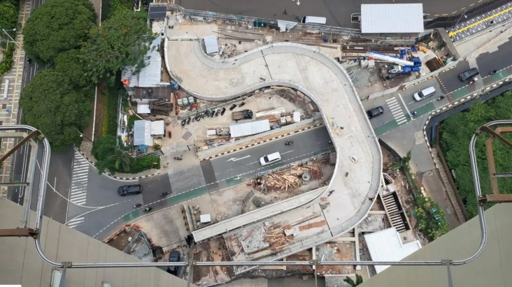 Pengerjaan Proyek Flyover...