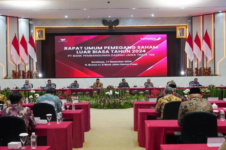 Gelar RUPSLB 2024, Bank...