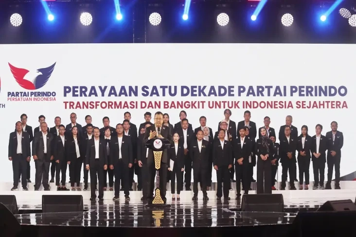 Di HUT ke-10 Partai...