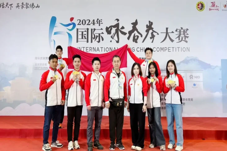 Atlet Wing Chun Indonesia...