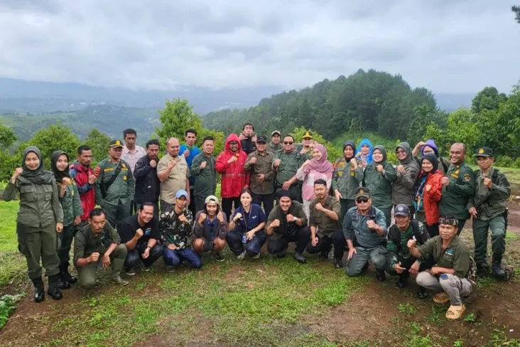 Polisi Kehutanan Jaga...