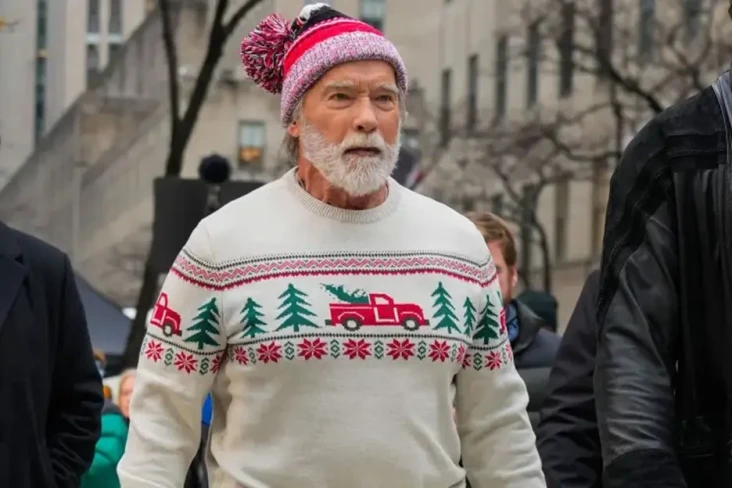 Penampilan Arnold Schwarzenegger...