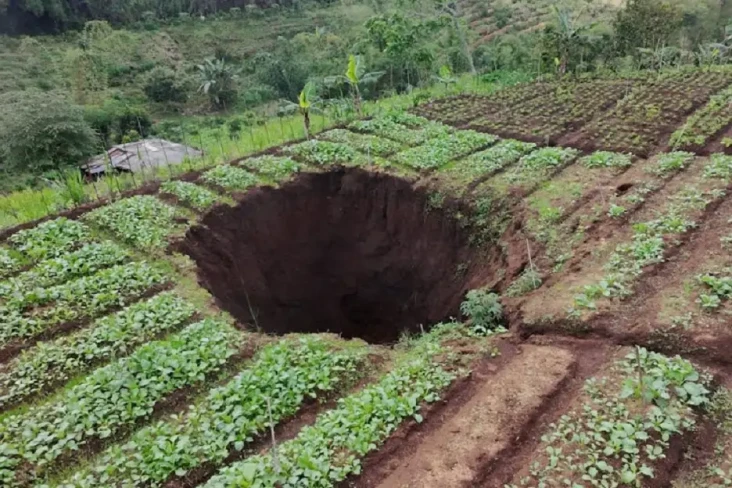 Heboh Sinkhole Muncul...