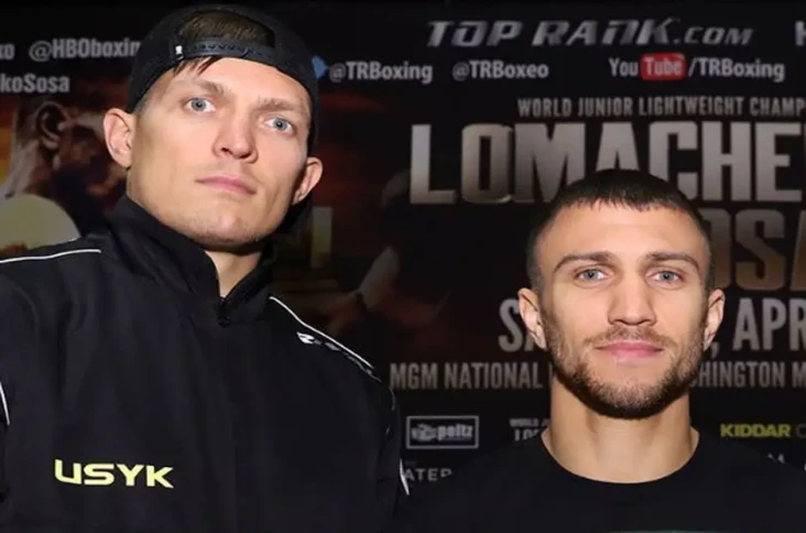 Oleksandr Usyk dan Vasiliy...