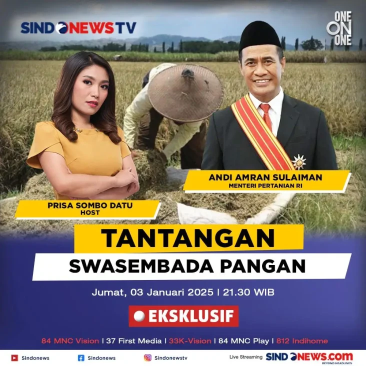 Saksikan One on One...
