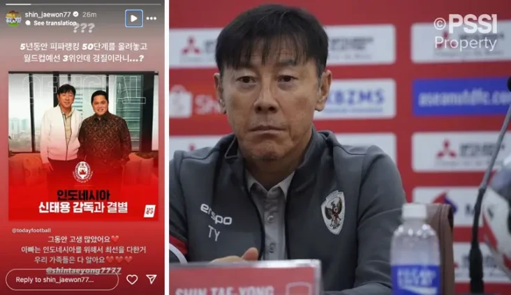 Curhat Anak Shin Tae-yong...