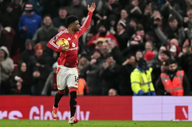 Amad Diallo Cetak Hat-trick...