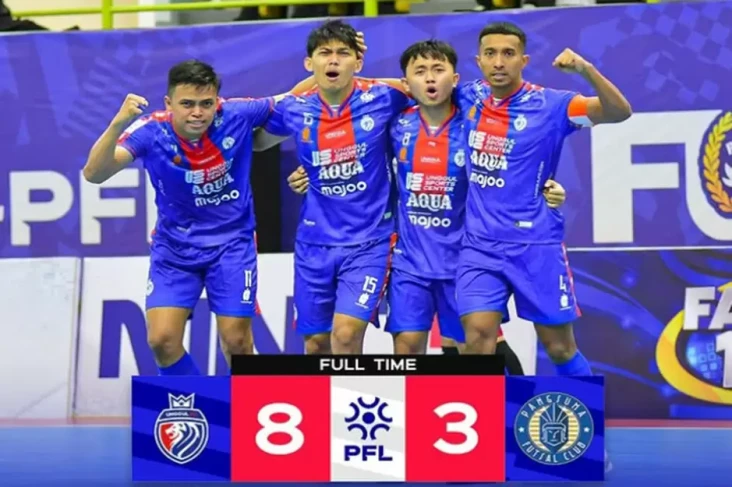 Hasil Liga Futsal Profesional...