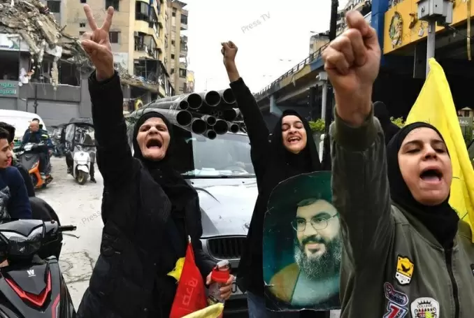 Pejuang Hizbullah akan...