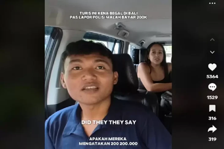 Viral Bule Kena Begal...