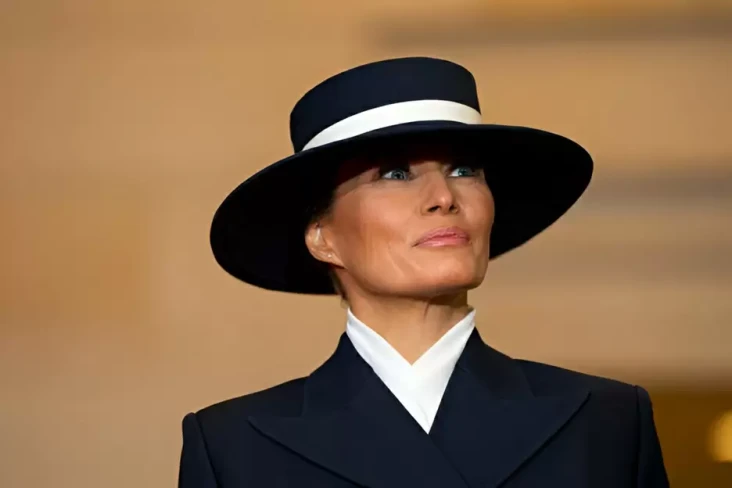 Penampilan Melania di...