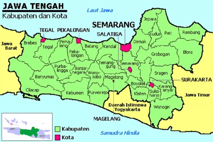 Daftar 35 Kabupaten...
