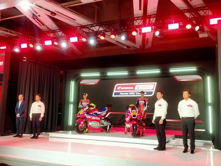Tim Honda Luncurkan...