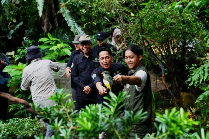 Menhut Bertemu Irfan...
