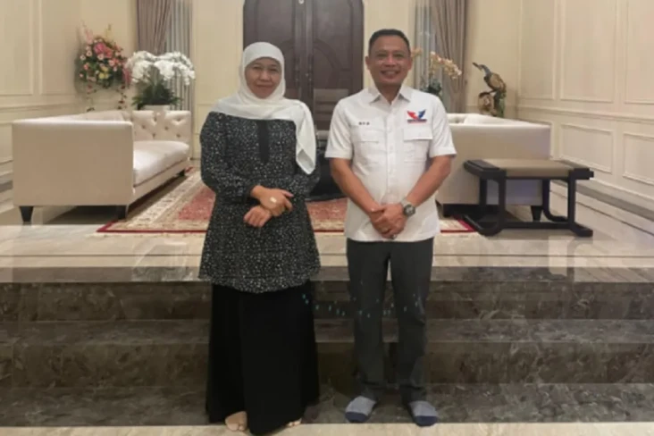 Silaturahmi dengan Khofifah-Emil...