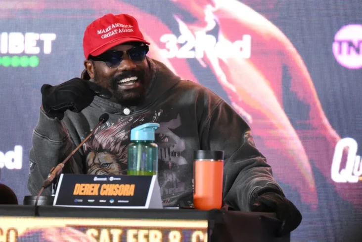 Derek Chisora Tegur...