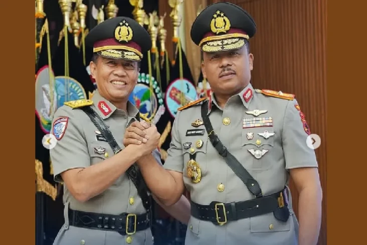 4 Pati Polri yang Bertugas...