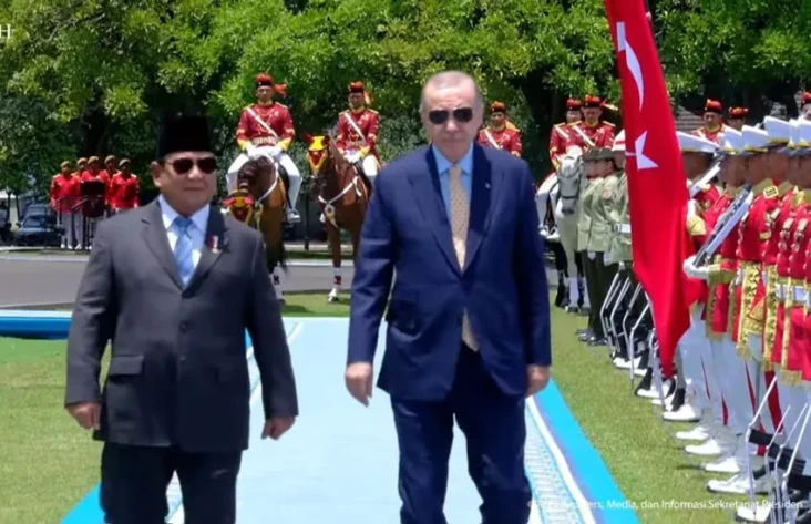 Momen Presiden Prabowo...