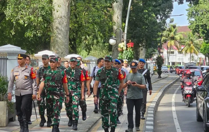 Amankan Kunjungan Presiden...