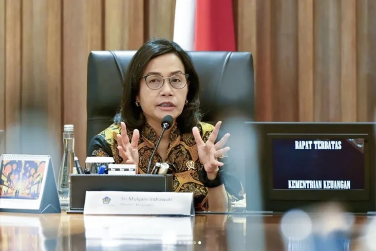 Menteri Sri Mulyani...