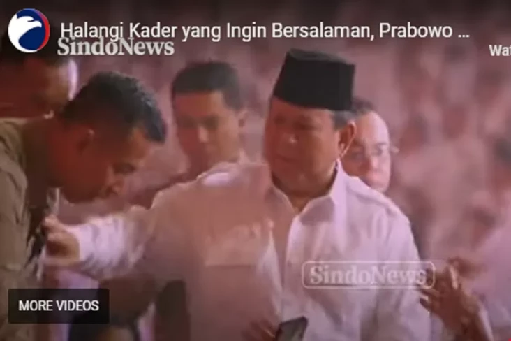 Momen Presiden Prabowo...