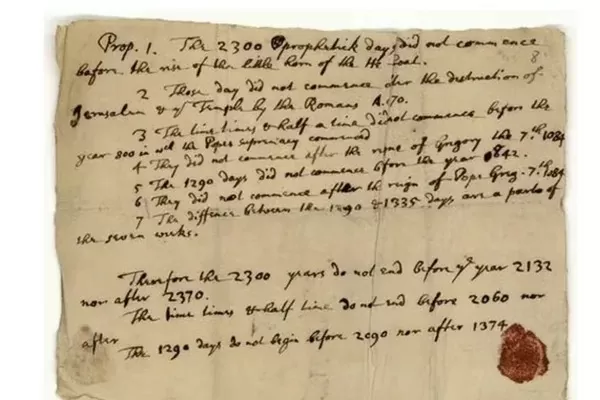 Surat-surat Isaac Newton...
