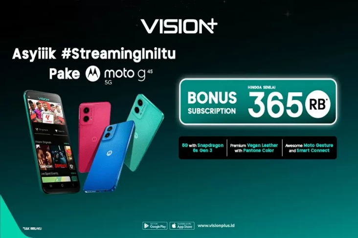 VISION+ dan Motorola...