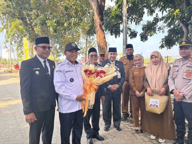 Kedatangan Bupati Kotabaru...