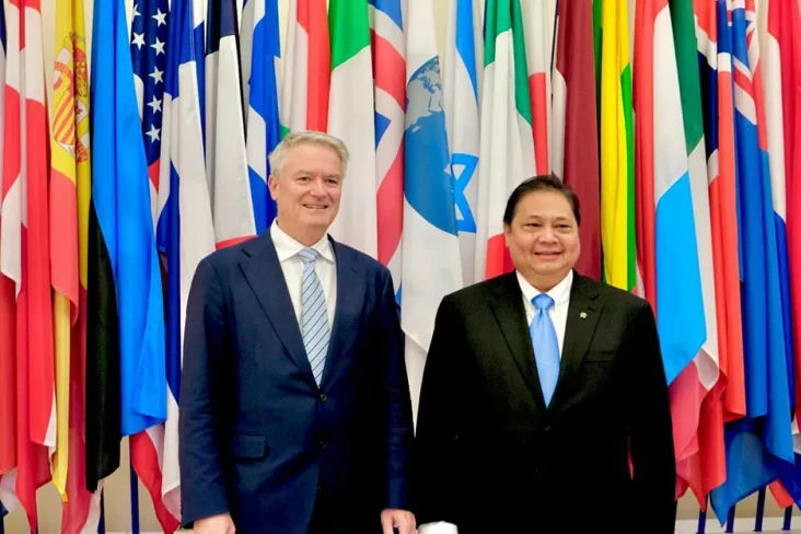 Bertemu Sekjen OECD,...