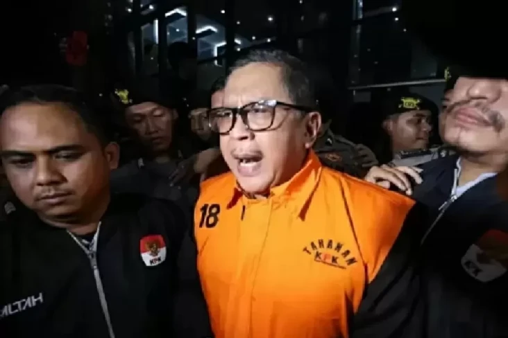 Sekjen PDIP Hasto Kristiyanto...