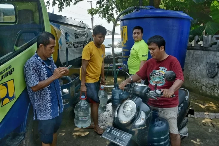 Banjir Bekasi, Perumda...