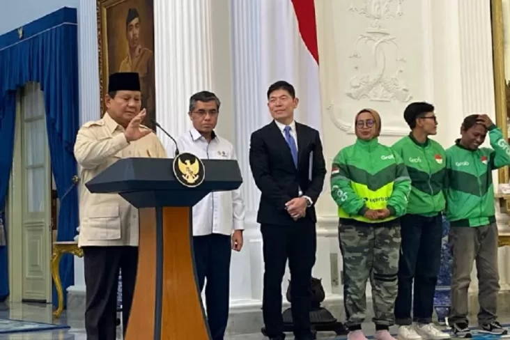 Prabowo: Pengemudi Ojol...