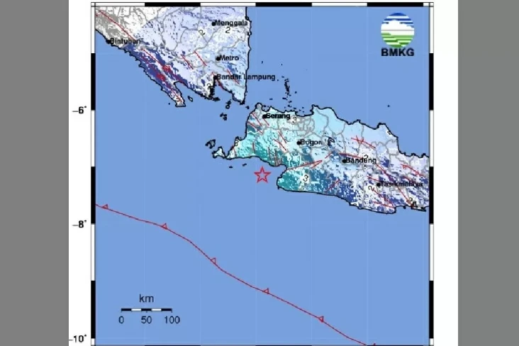 Gempa M5,2 Guncang Bayah...