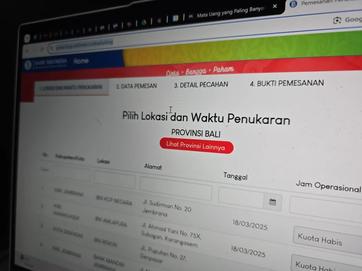 Cara Tukar Uang Baru...